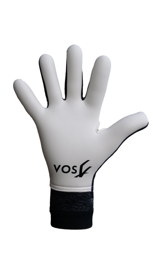 VOS Match 2.0 Black/White goalkeeper gloves – Pro Contact Latex
