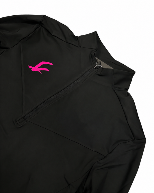 Stretch 1/4 Zip Training Top - Tenax Surge Pink