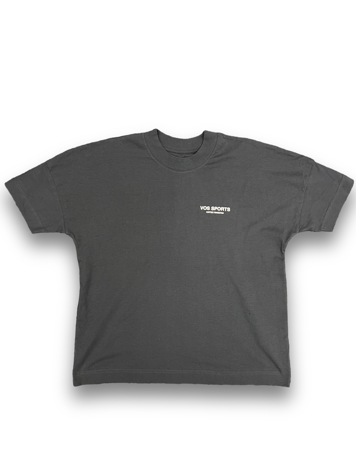 Oversized high neck organic cotton streetwear t shirt