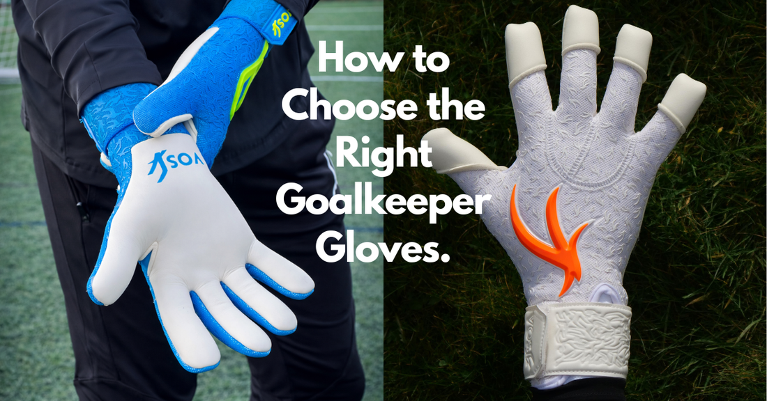 How to choose the right goalkeeper gloves - VOS Sports buying guide