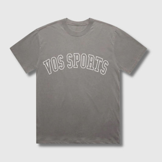 Varsity T-Shirt - Washed Grey