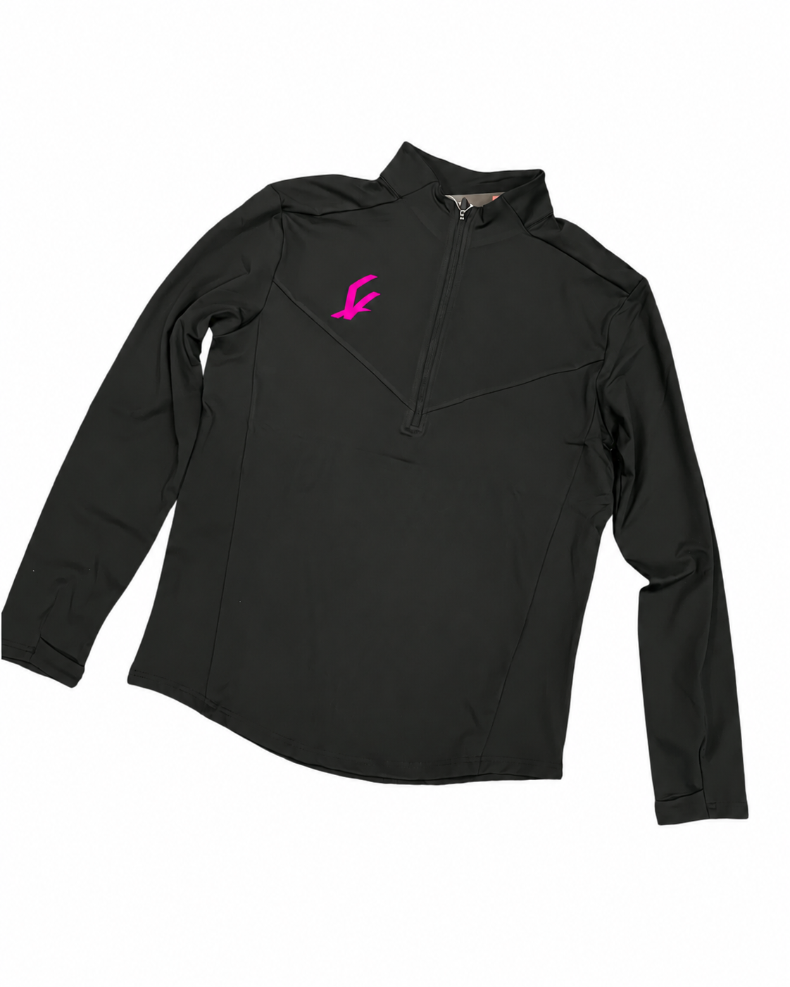 Stretch 1/4 Zip Training Top - Tenax Surge Pink