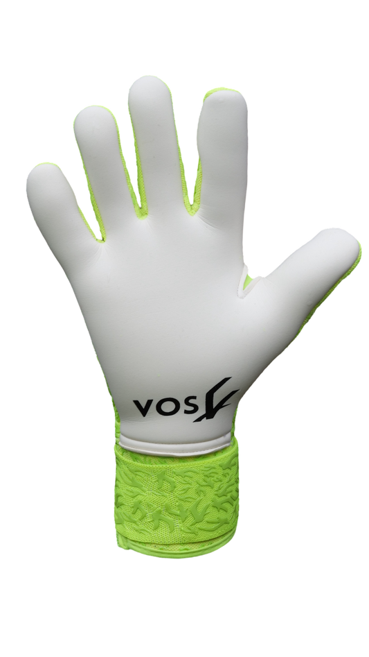 VOS Match 2.0 Volt Strapped GK Gloves with Latex Grip