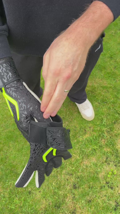 Kids VOS Match 2.0 Strapped - Black/Volt/White